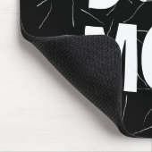 Buffalo Kariert DOG MAMA Pawprint Mousepad (Ecke)