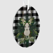 Buffalo Kariert Festivals Weihnachten Ornament (Vorderseite)