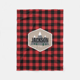 Buffalo Kariert Fleece Blanket