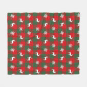 Buffalo Kariert Fleecedecke (Vorderseite (Horizontal))