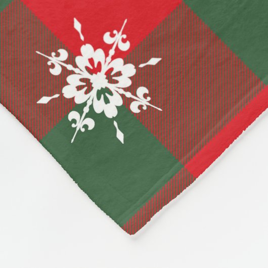 Buffalo Kariert Fleecedecke (Ecke)