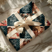 Buffalo Kariert fröhliches und helles Weihnachtsfe Geschenkpapier