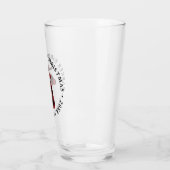 Buffalo Kariert Hirsch Weihnachtsglas Glas (Links)