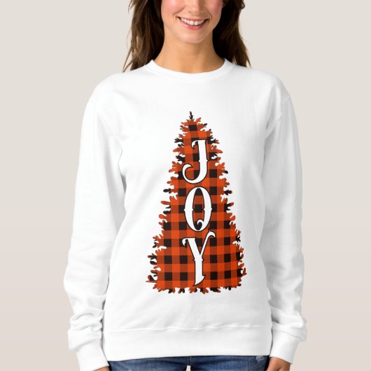 Buffalo Kariert JOY Tree Sweatshirt (Vorderseite)