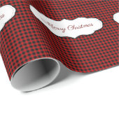 Buffalo Kariert Karos Muster Weihnachten Geschenkpapier (Rolleneckpunkt)