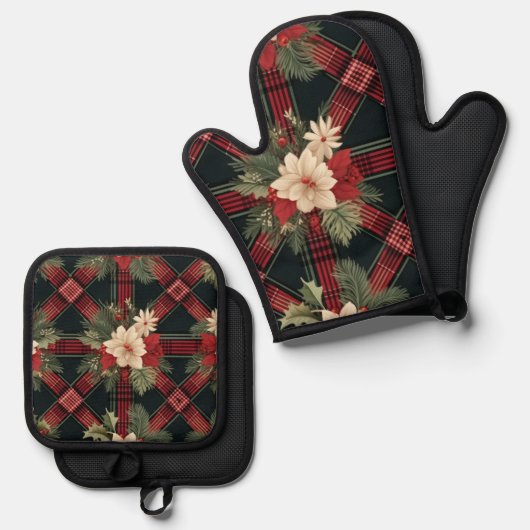 Buffalo Kariert Kitchen Accessoire Set (Vorderseite/Rückseite)