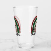 Buffalo Kariert & Leopard Print Rainbow (2) Glas (Links)