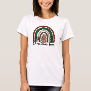 Buffalo Kariert & Leopard Print Rainbow (2) T-Shirt