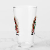 Buffalo Kariert & Leopard Printbüffel Glas (Links)