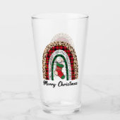 Buffalo Kariert & Leopard Printbüffel Glas (Vorderseite)