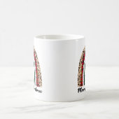 Buffalo Kariert & Leopard Printbüffel Kaffeetasse (Mittel)