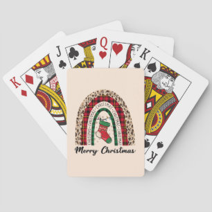 Buffalo Kariert & Leopard Printbüffel Spielkarten