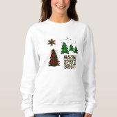 Buffalo Kariert Making Spirits Bright Sweatshirt (Vorderseite)