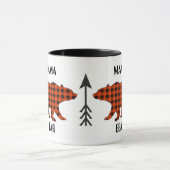 Buffalo Kariert Mama Bear Tasse (Zentrum)