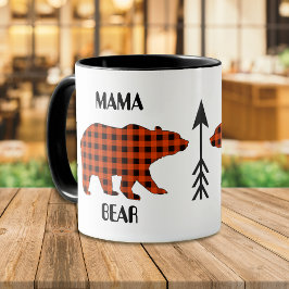 Buffalo Kariert Mama Bear Tasse