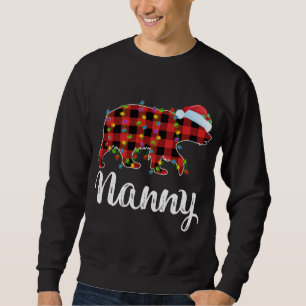 Buffalo Kariert Matching Family Christmas Kinderbä Sweatshirt