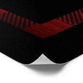 Buffalo Kariert mit Weihnachts Quotes Poster (Ecke)