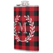 Buffalo Kariert Monogram Flachmann (Links)
