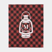 Buffalo Kariert Monogram Lantern Blanket Fleecedecke (Vorderseite)
