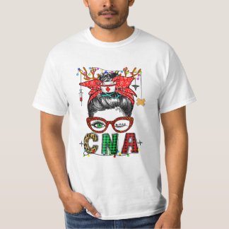 Buffalo Kariert Nurse X mas Raglan T-Shirt