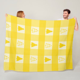 Buffalo Kariert Ornament Weihnachten Fleecedecke