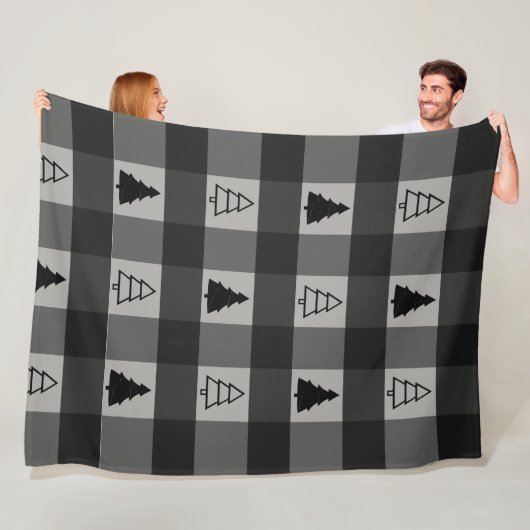 Buffalo Kariert Ornament Weihnachten Fleecedecke (Beispiel)