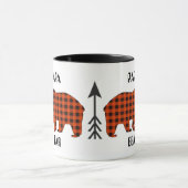 Buffalo Kariert Papa Bear Tasse (Zentrum)