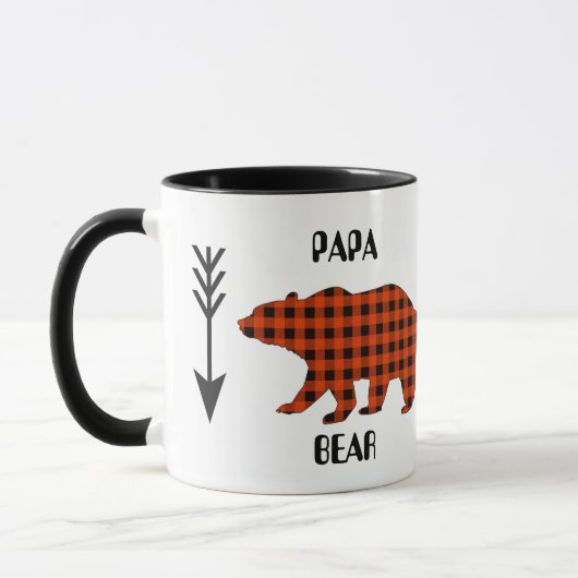 Buffalo Kariert Papa Bear Tasse (Links)
