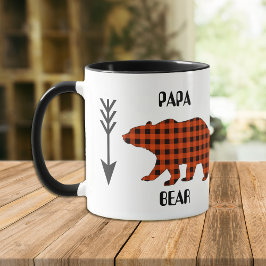 Buffalo Kariert Papa Bear Tasse