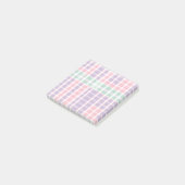 Buffalo Kariert Pastel Rustic Cotattcore Spring Post-it Klebezettel (angewinkelt)