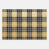 Buffalo Kariert Pattern Geschenkpapier Set (Vorderseite 3)