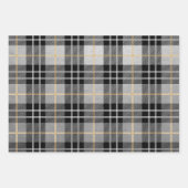 Buffalo Kariert Pattern Geschenkpapier Set (Vorderseite 2)
