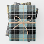 Buffalo Kariert Pattern Geschenkpapier Set (Beispiel)