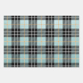 Buffalo Kariert Pattern Geschenkpapier Set (Vorderseite)