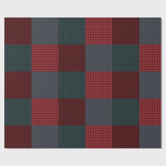 Buffalo Kariert Quilt Pattern Jeden Anlaß Geschenk Geschenkpapier (Flach)