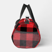 Buffalo Kariert Red Black Karo Duffle Bag (Rechts)