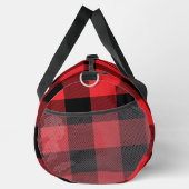 Buffalo Kariert Red Black Karo Duffle Bag (Rechts)