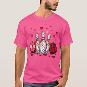 Buffalo Kariert Red Bowling Gnome Christmas Valent T-Shirt