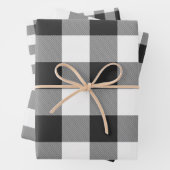 Buffalo Kariert Rob Roy Karo Weiß Kariertes Muster Geschenkpapier Set (Beispiel)
