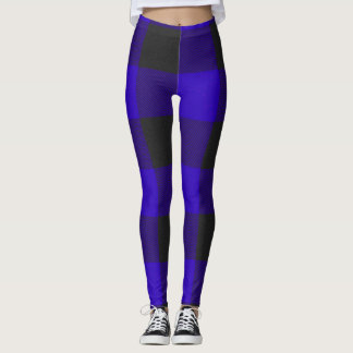 Buffalo Kariert Royal Blue Karo Leggings