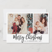 Buffalo Kariert Rustic 2 Foto Collage Weihnachten (Vorderseite)