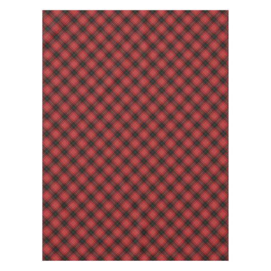 Buffalo Kariert Rustikaler Bauernhof Schachtelt Tischdecke (Vorderseite)