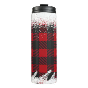 Buffalo Kariert Thermosbecher