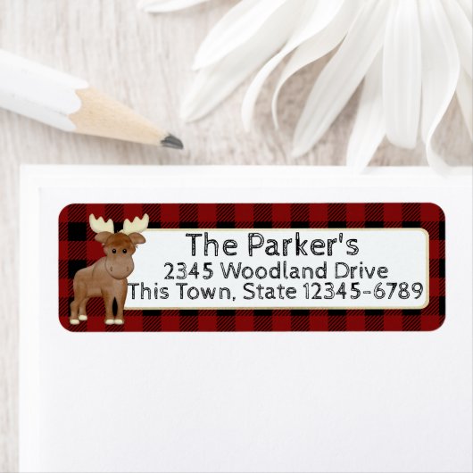 Buffalo Kariert und Elch (Insitu)