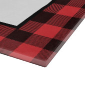 Buffalo Kariert und Pine Holiday Schneidebrett (Ecke)