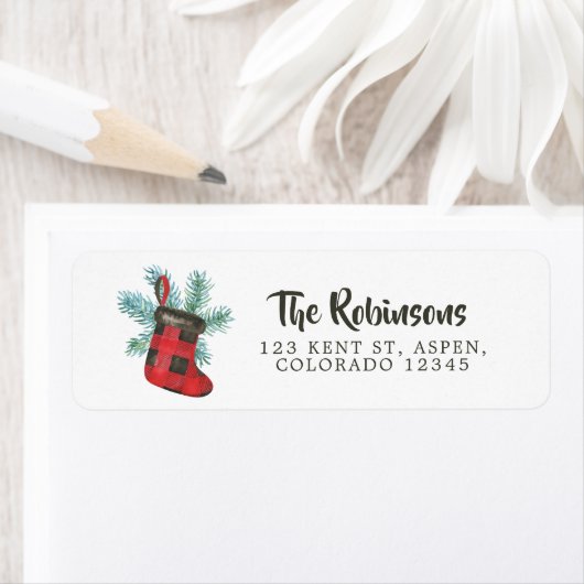 Buffalo Kariert Weihnachten (Insitu)