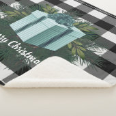 Buffalo Kariert Weihnachtsgeschenk | Aquamariner U Sherpadecke (3/4)