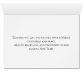 Buffalo Kariert Weihnachtsgeschenk | Blue Holiday (Innenansicht Horizontal (Unten))