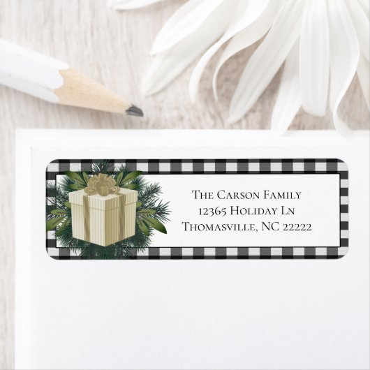 Buffalo Kariert Weihnachtsgeschenk | Gold (Insitu)