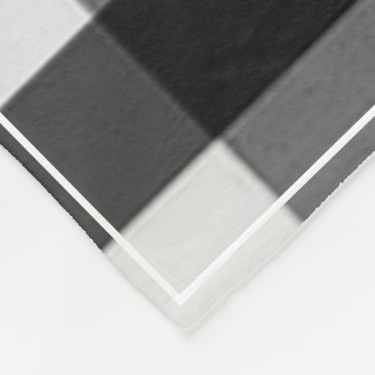 Buffalo Kariert Weihnachtsgeschenk | Grüner Urlaub Fleecedecke (Ecke)